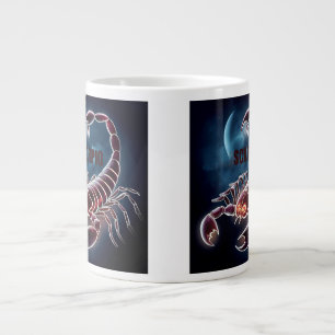 Scorpio astrology sign large coffee mug