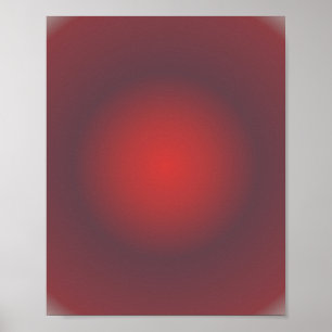 Scorpio Aura Gradient Zodiac, Red Aura Gradient Poster