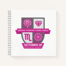 Scorpio Birthday Crest™ for October 24-31