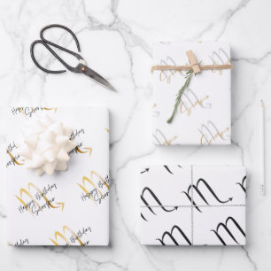 Scorpio Birthday Wrapping Paper Sheet
