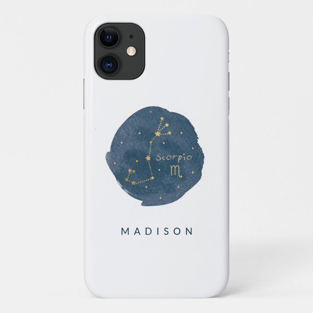 Scorpio Case-Mate iPhone Case (Back)