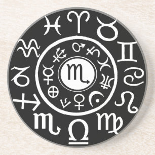 Scorpio Celestial Design Coaster