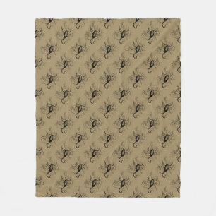 Scorpio Constellation Hevelius 1690 Oct23 -Nov 21 Fleece Blanket
