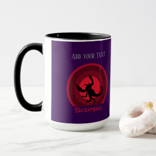 Scorpio Customisable Mug