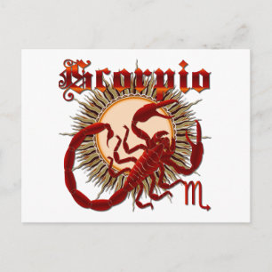 Scorpio-Design-1 Postcard