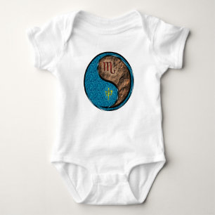 Scorpio & Earth Monkey Baby Bodysuit