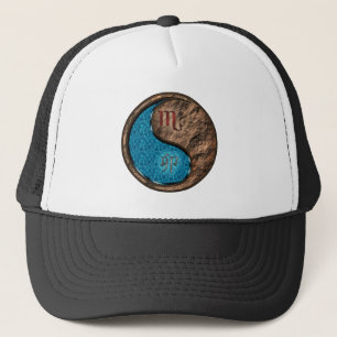 Scorpio & Earth Rabbit Trucker Hat
