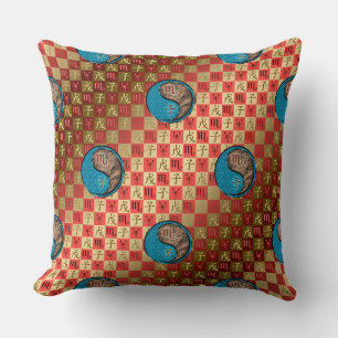 Scorpio & Earth Rat Cushion