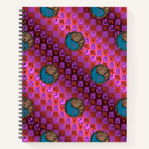 Scorpio & Earth Rooster Notebook