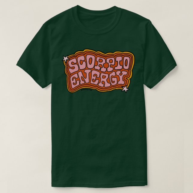 Scorpio Energy T-Shirt (Design Front)