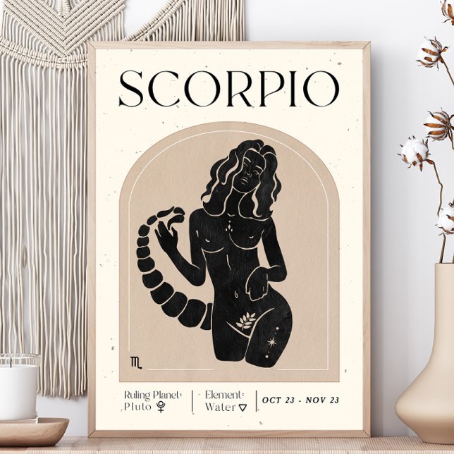 Scorpio Feminine Poster (Creator Uploaded)