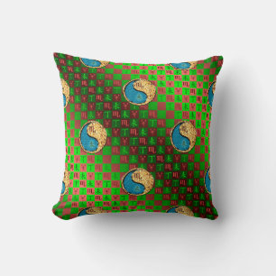 Scorpio & Fire Goat Cushion