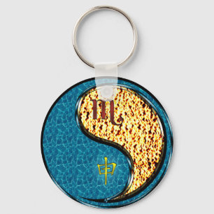 Scorpio & Fire Monkey Key Ring