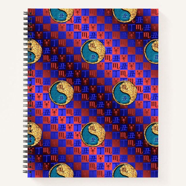 Scorpio & Fire Ox Notebook (Front)