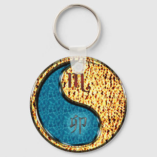Scorpio & Fire Rabbit Key Ring