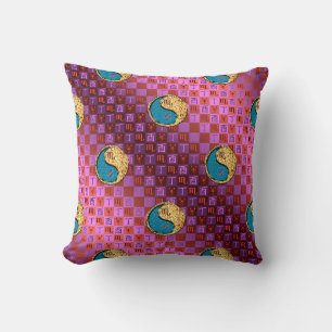 Scorpio & Fire Rooster Cushion