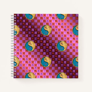 Scorpio & Fire Rooster Notebook