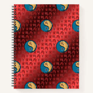 Scorpio & Fire Tiger Notebook