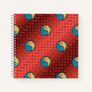 Scorpio & Fire Tiger Notebook