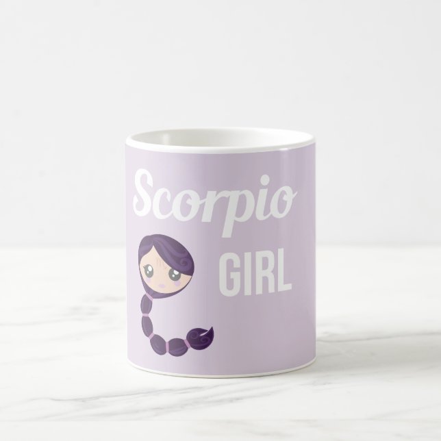 Scorpio Girl Coffee Mug (Center)