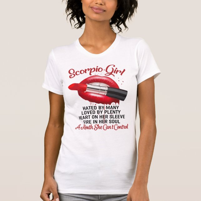  Scorpio Girl  T-Shirt (Front)
