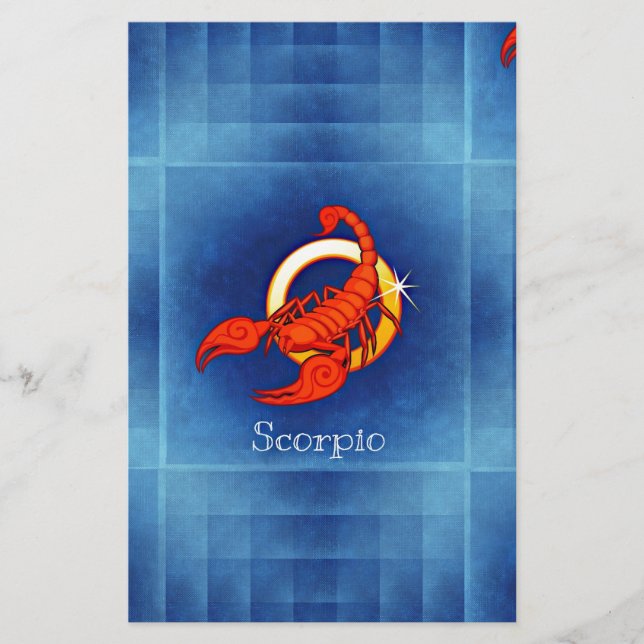 scorpio horoscope (Front)