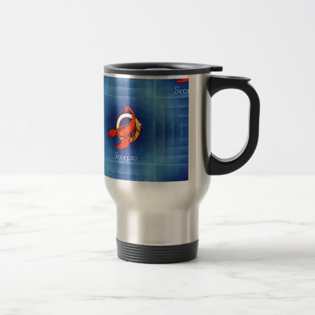 scorpio horoscope travel mug (Right)