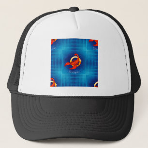scorpio horoscope trucker hat