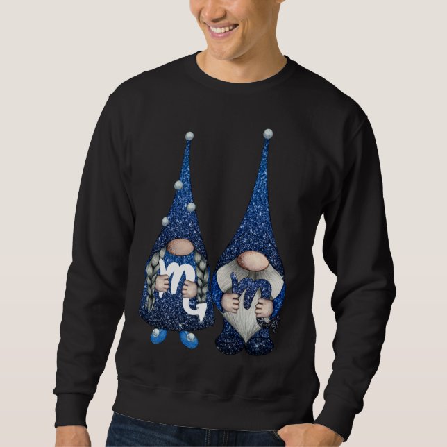 Scorpio Horoscope Zodiac Sign Astrology Tomte Gard Sweatshirt (Front)