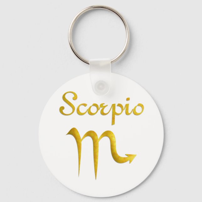 Scorpio Key Ring (Front)
