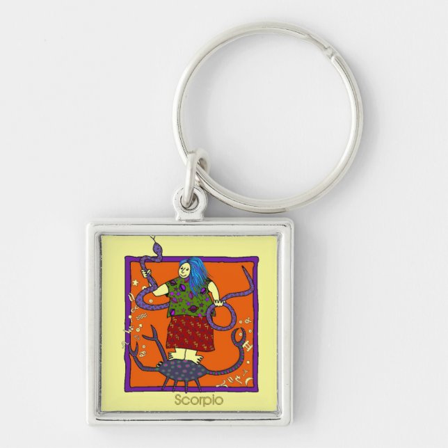 Scorpio Key Ring (Front)