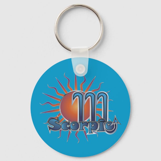 Scorpio Key Ring (Front)