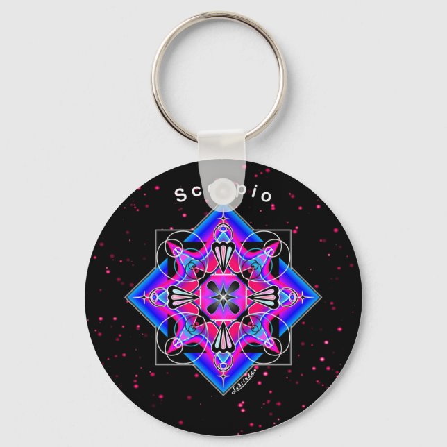 Scorpio Key Ring (Front)