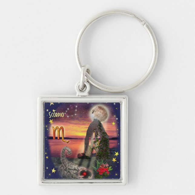 Scorpio Key Ring (Front)