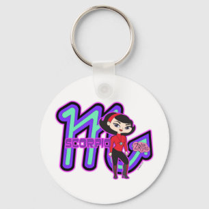 Scorpio Keychain