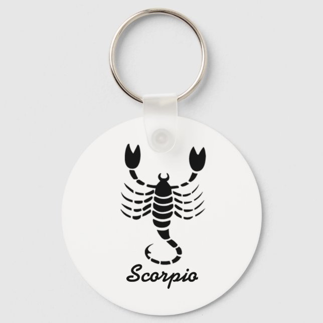 Scorpio Keychain (Front)