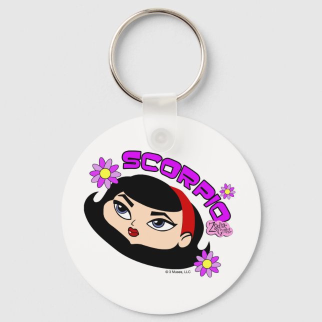 Scorpio Keychain (Front)