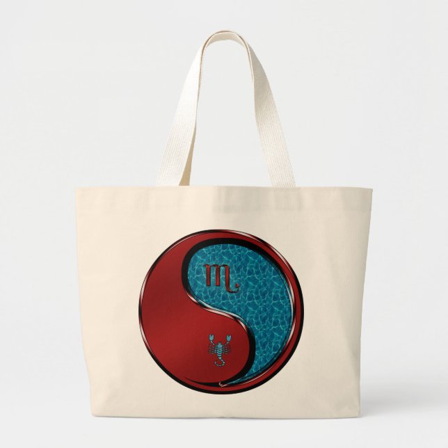Scorpio Large Tote Bag (Front)