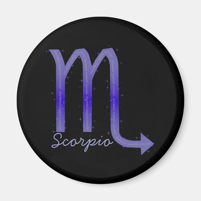 Scorpio Magnet (Front)