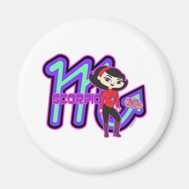 Scorpio Magnet (Front)