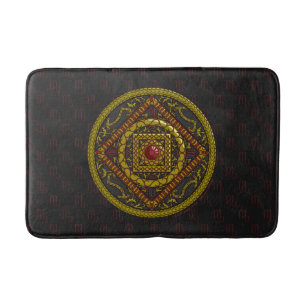 Scorpio Mandala Bath Mat