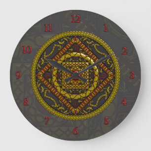 Scorpio Mandala Clock