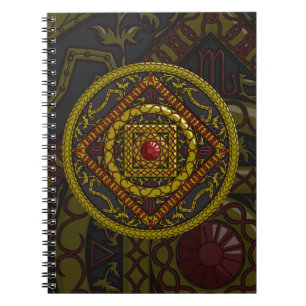 Scorpio Mandala Notebook