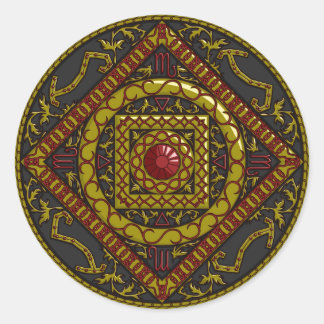 Scorpio Mandala Sticker