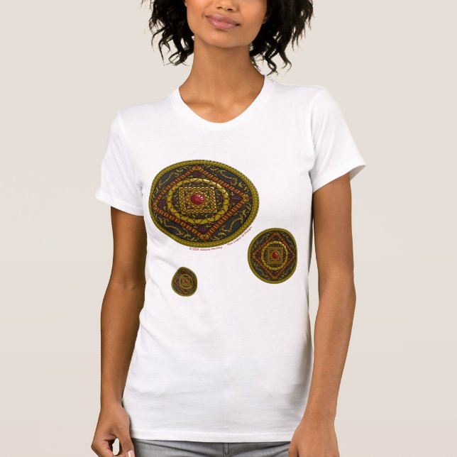 Scorpio Mandala Women's Light Shirt (Front)