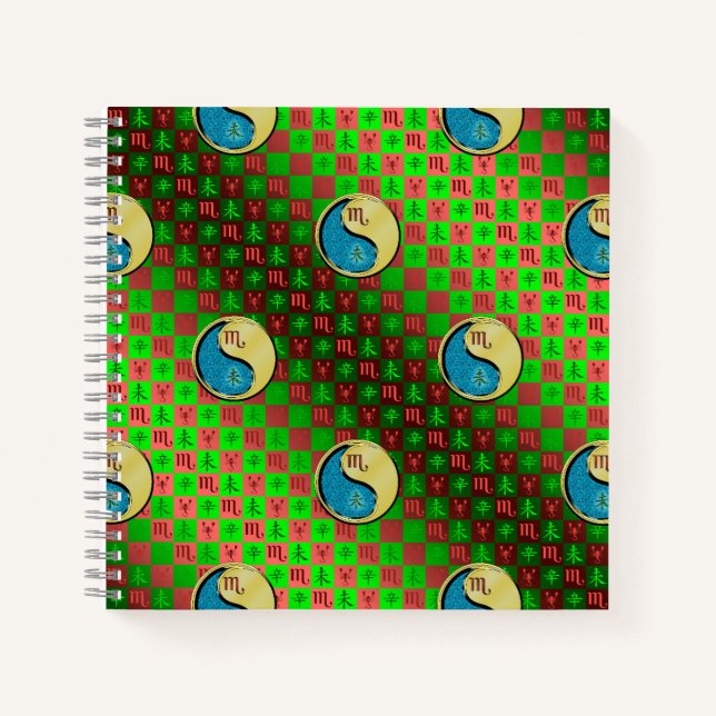 Scorpio & Metal Goat Notebook (Front)