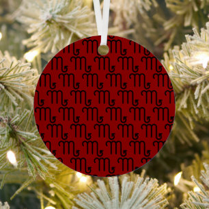 Scorpio Metal Ornament