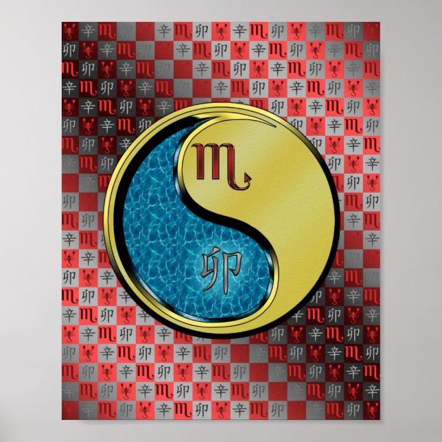 Scorpio & Metal Rabbit Poster (Front)
