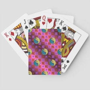 Scorpio & Metal Rooster Playing Cards
