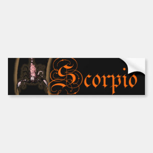 Scorpio Moons Bumper Sticker